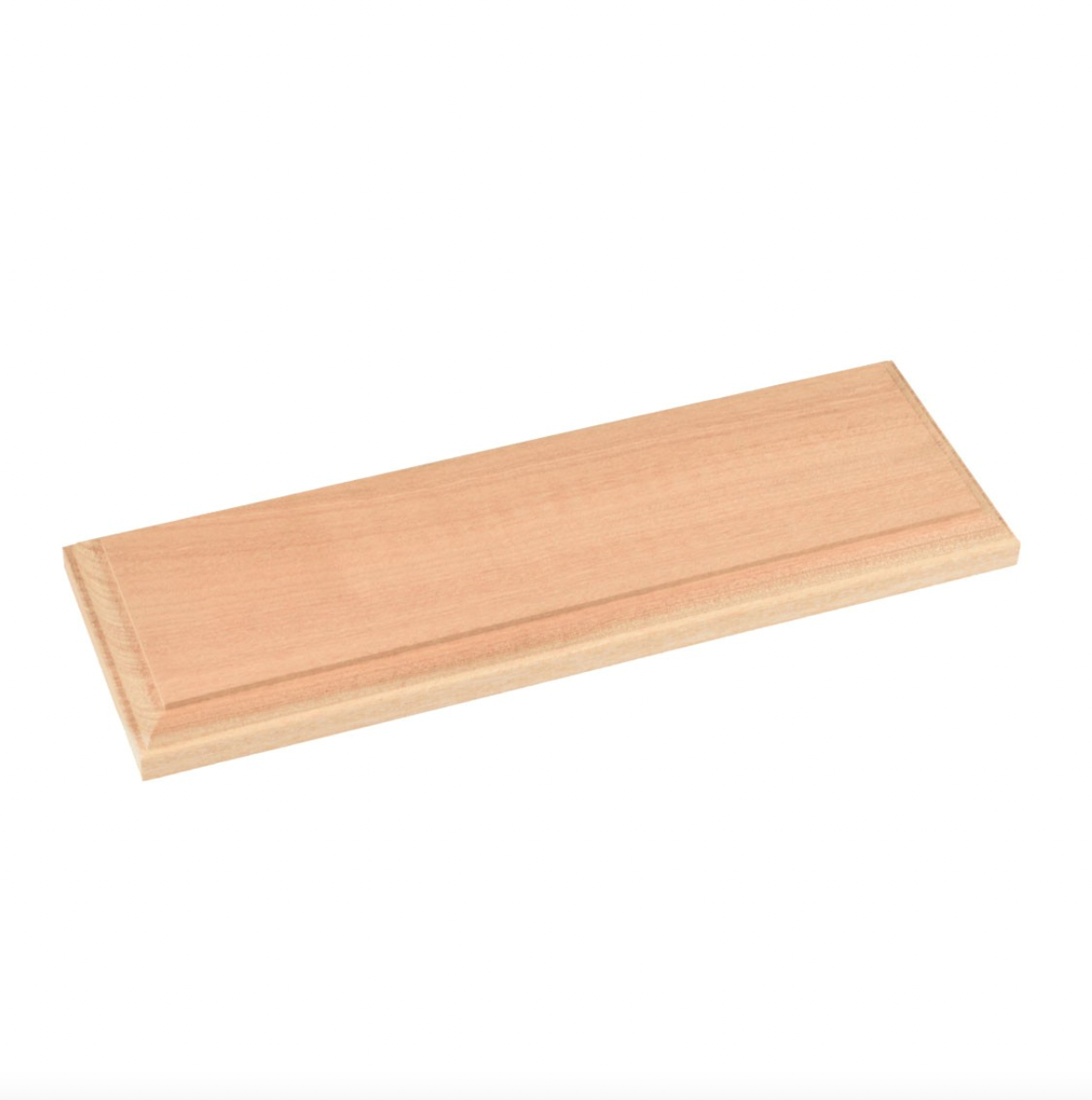 Naturholz Grundplatte 300x100x20 mm