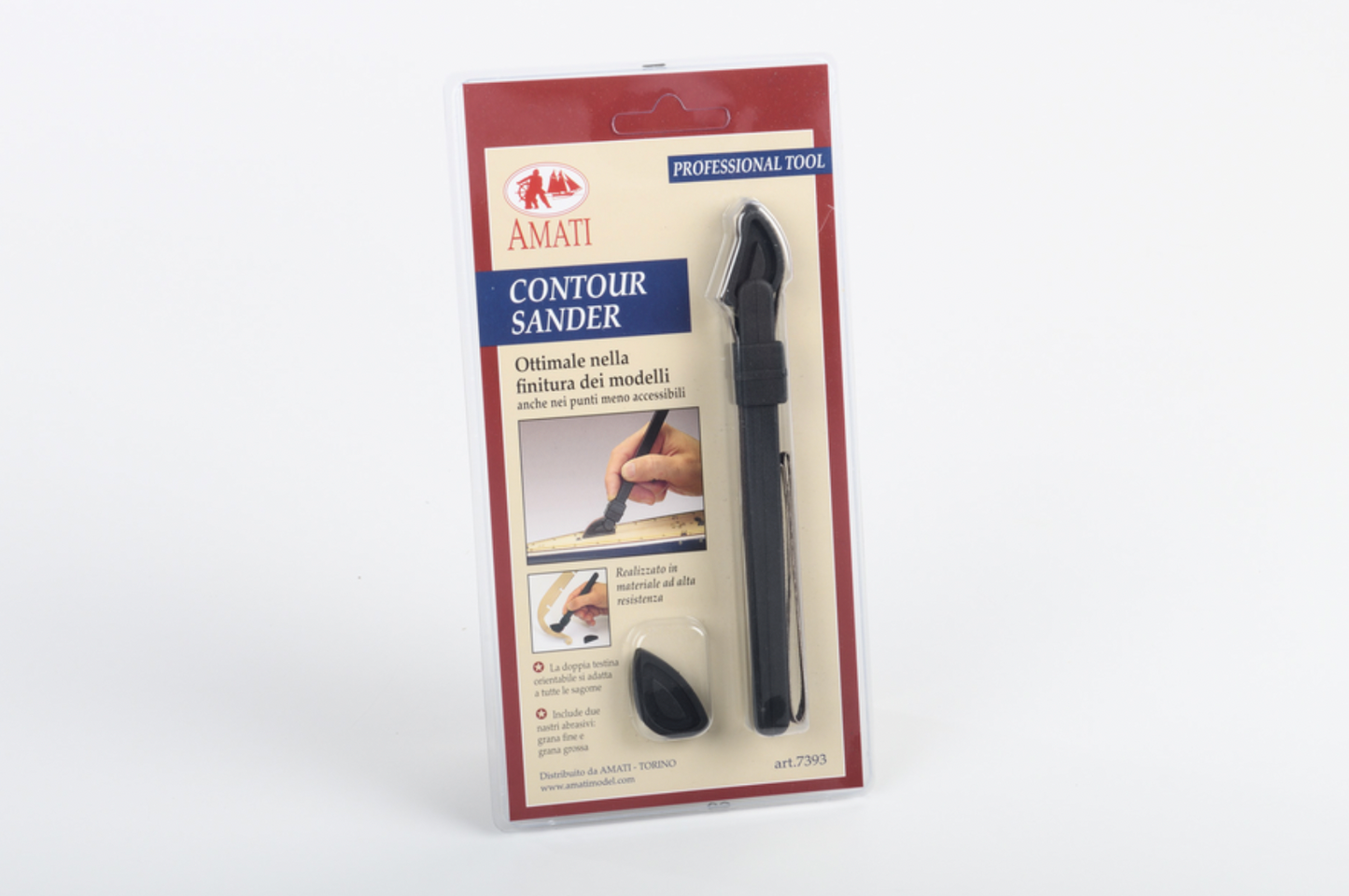 Konturschleifer mit Schwenkfuß