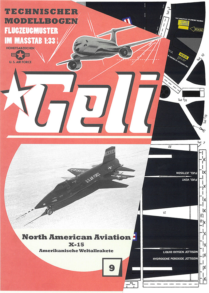 North Amerikan X-15 Geli