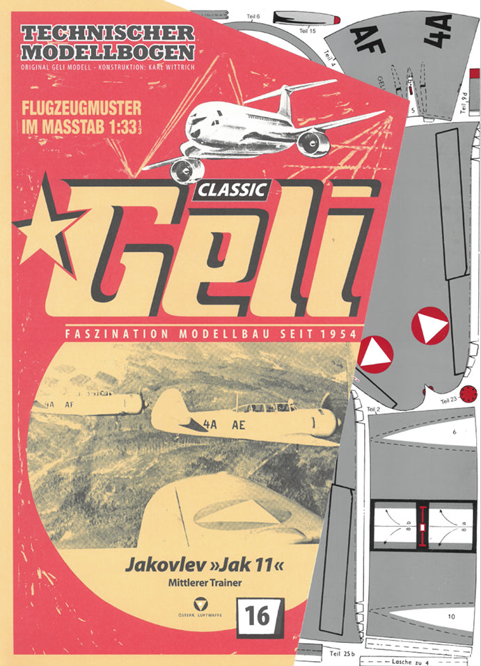 Yakovlev Yak 11 Geli