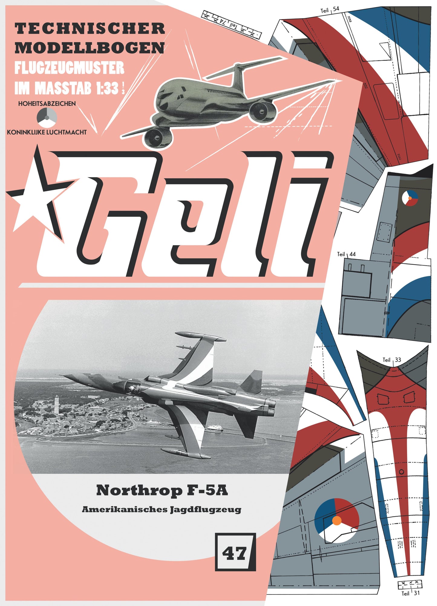 Northrop F-5A, amerik. Jagdflugzeug Geli