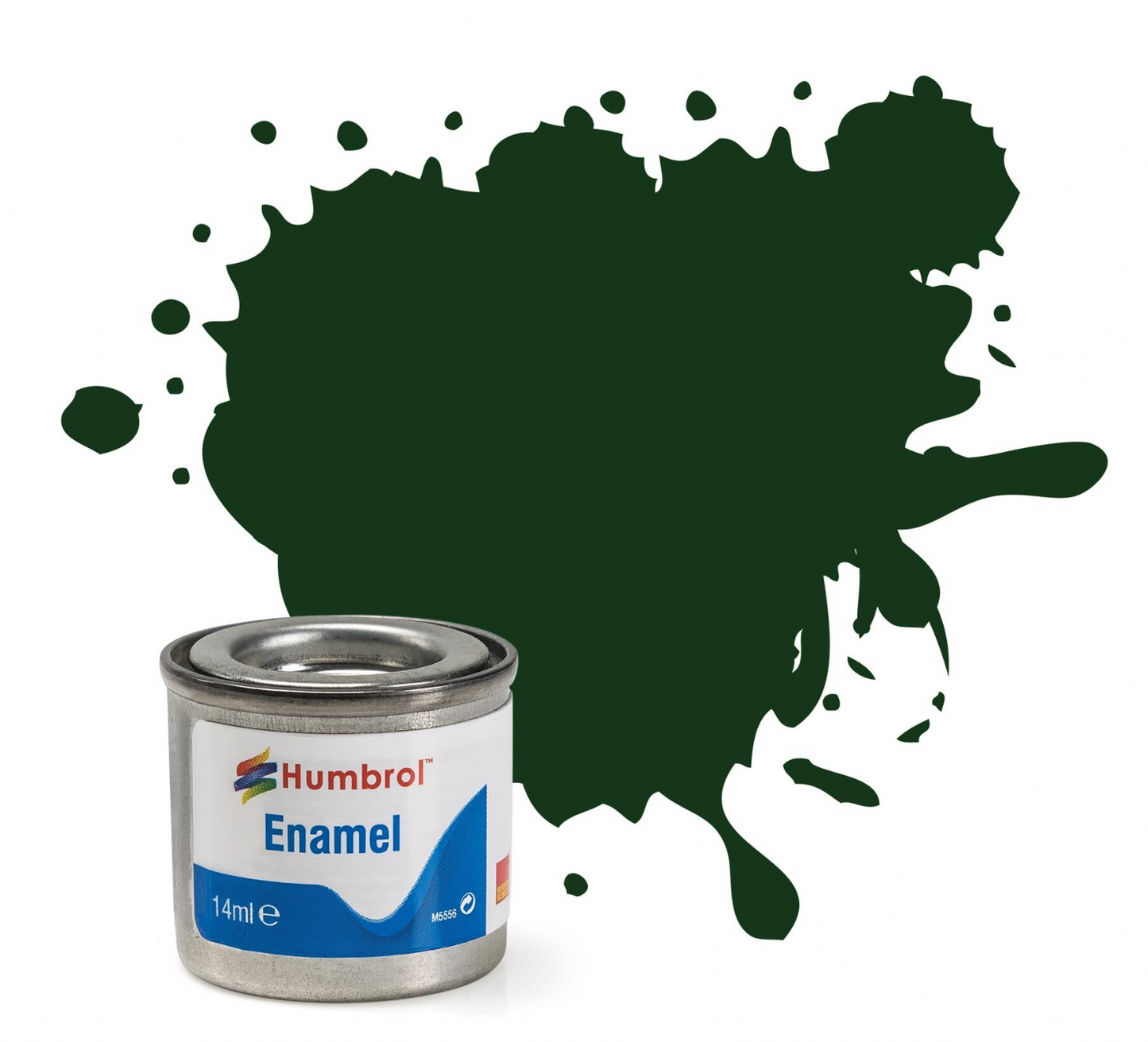 Humbrol 195 Chromoxyd-grün matt, 14 ml