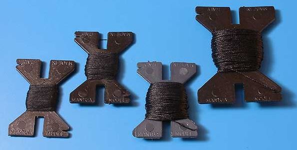 Takelgarn 0.5 mm schwarz, 10 m