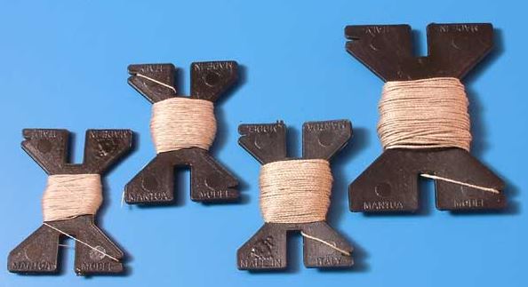 Takelgarn 1,0 mm grau, 10 m