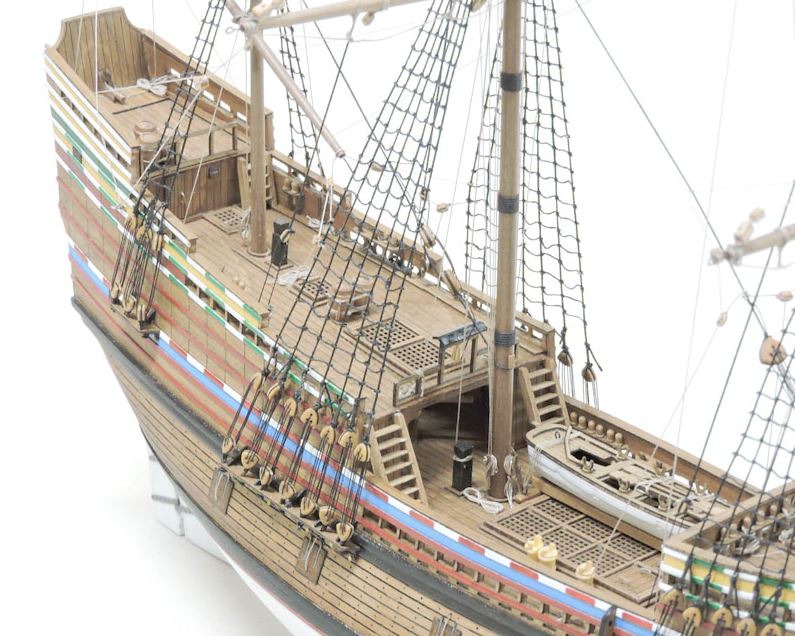 Mayflower Länge 535 mm, mit deutscher Bildbauanleitung
