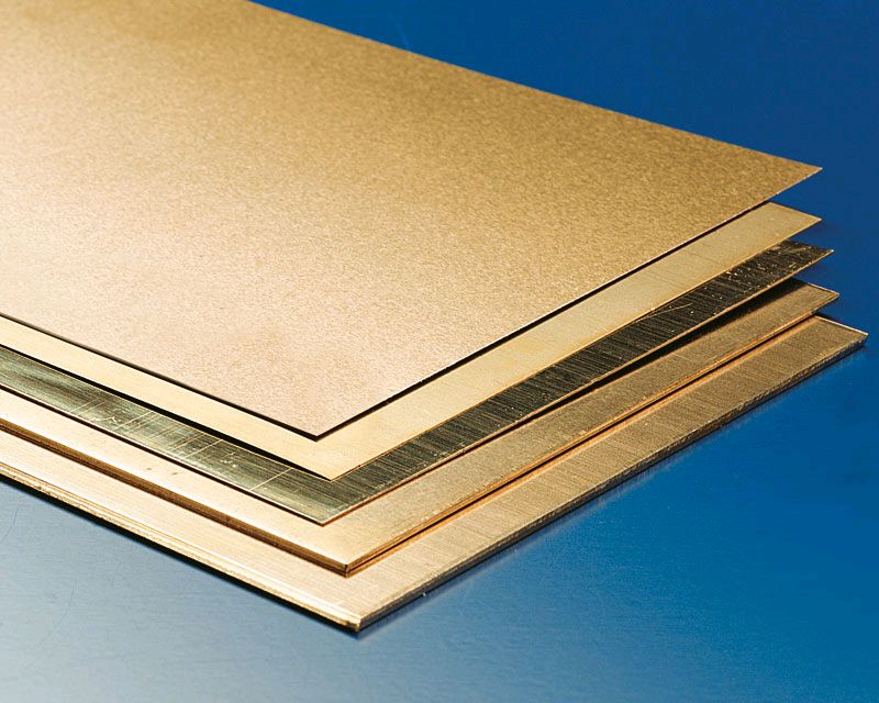 Blech 0.5 x 100 x 250 mm Weißblech 2 Stk.