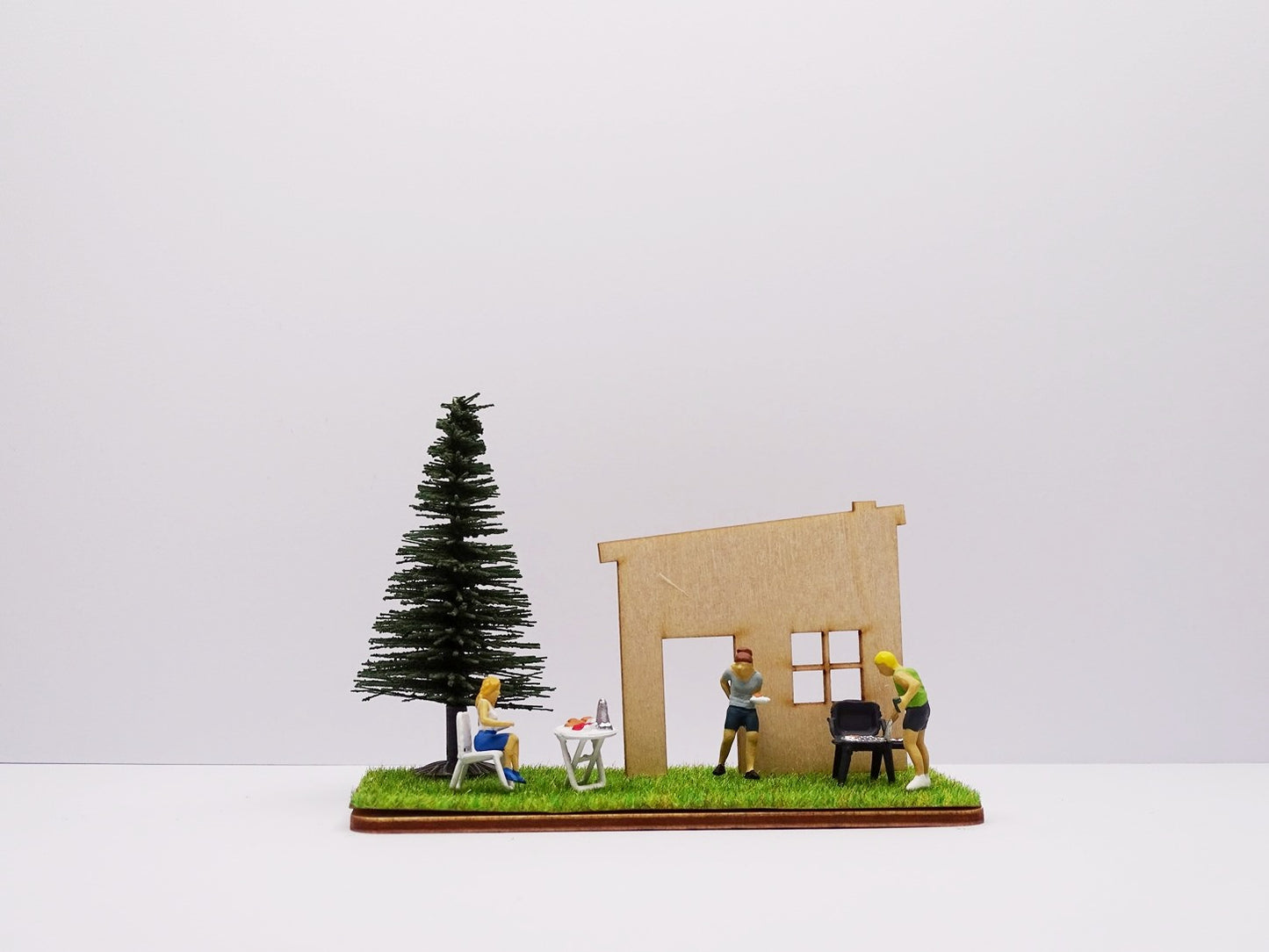 DIY-Set Grillparty mit Haus und Garten