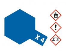 X-4 BLAU glänzend 23 ml Tamiya