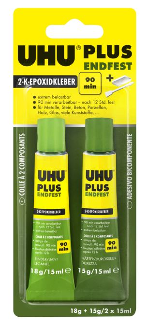 UHU-plus endfest 90min. 33 g