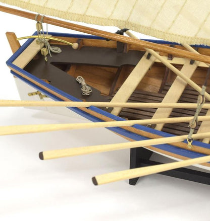 Jolly Boat von HMS Bounty, Segelboot,  Länge 422 mm, 1:25, Holzbausatz