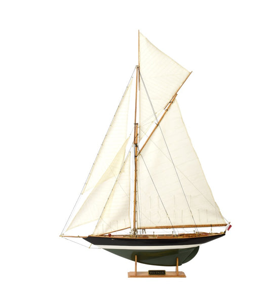 Pen Duick franz. Offshore Racing Segelyacht,  Länge 550 mm, 1:28, Holzbausatz