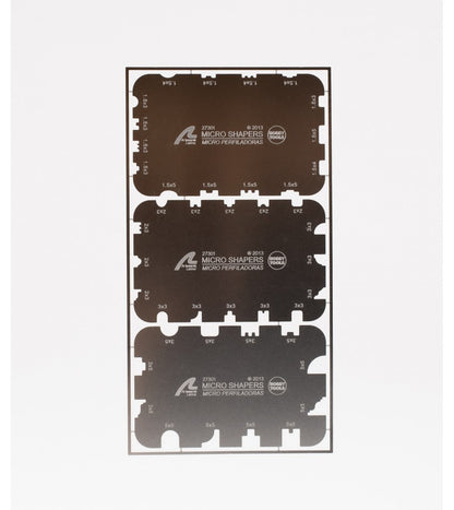 Profilziehklinge B (Micro Shapers) 3 Klingen 43 versch. Formen/1,5x3 bis 5x5 mm