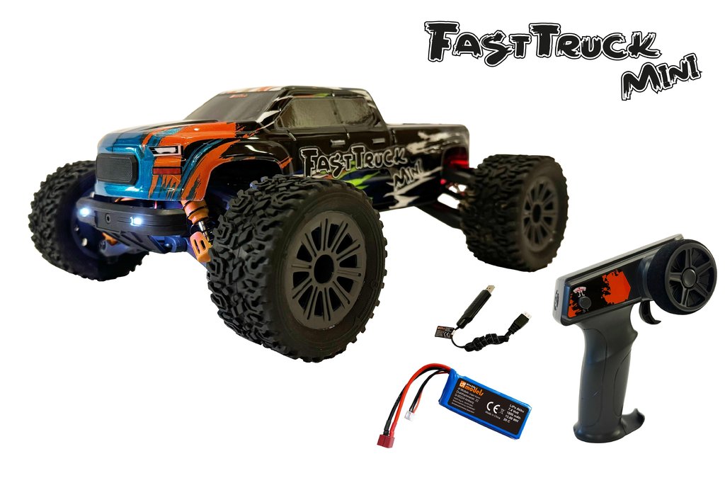 FastTruck Mini 4WD mit Fernsteuerung, 1:16, RTR