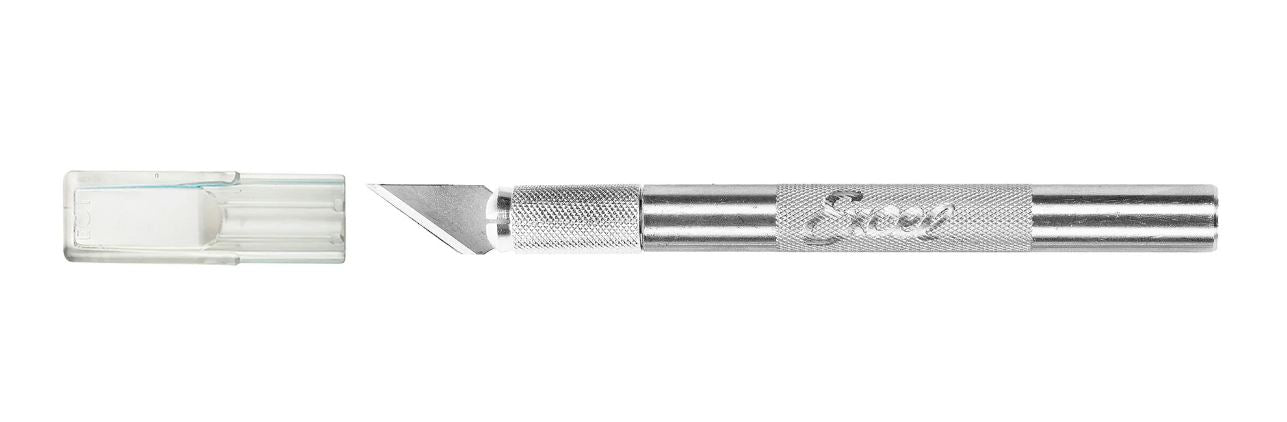 Präzisionsmesser #2 mit Klinge #24, breitem Schaft (10 mm) und Sicherheitskappe, Excel Blades