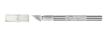 Präzisionsmesser #2 mit Klinge #24, breitem Schaft (10 mm) und Sicherheitskappe, Excel Blades