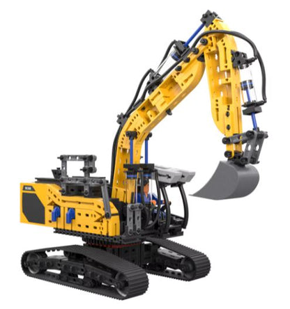 Liebherr R938 pneum. Bagger, 689 Teile, ab 10 Jahre, fischertechnik