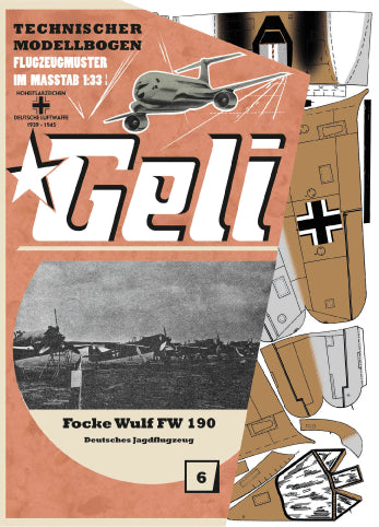 Focke Wulf FW-190 Jäger         Geli
