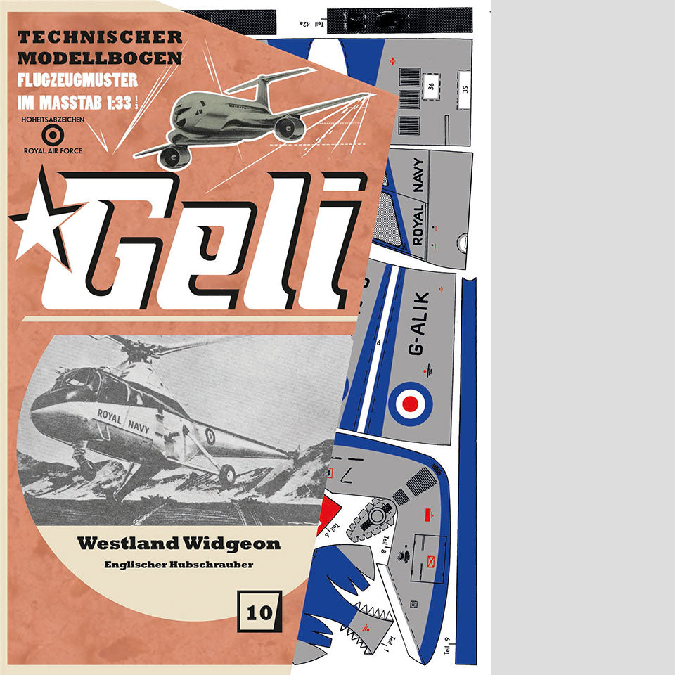 Westland Wigedon Hubschrauber      Geli