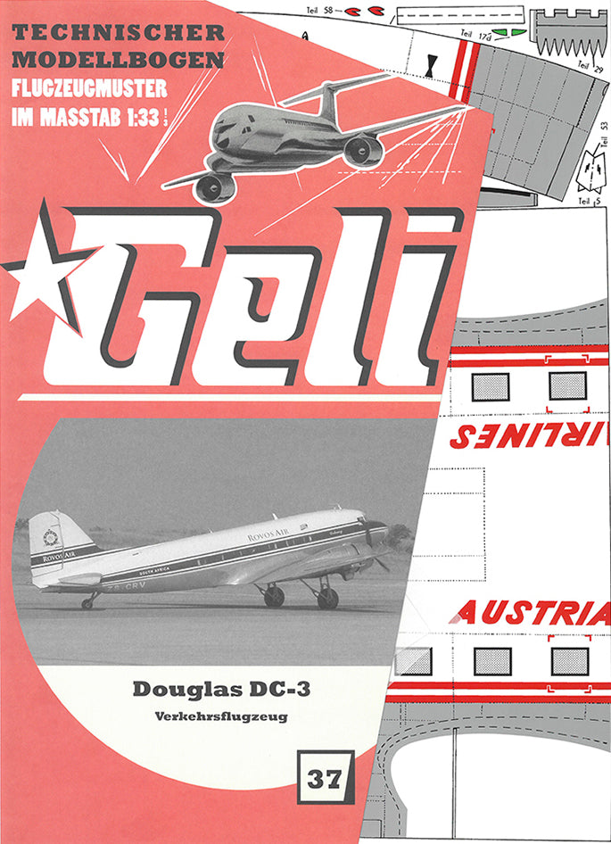 Douglas DC-3                             Geli