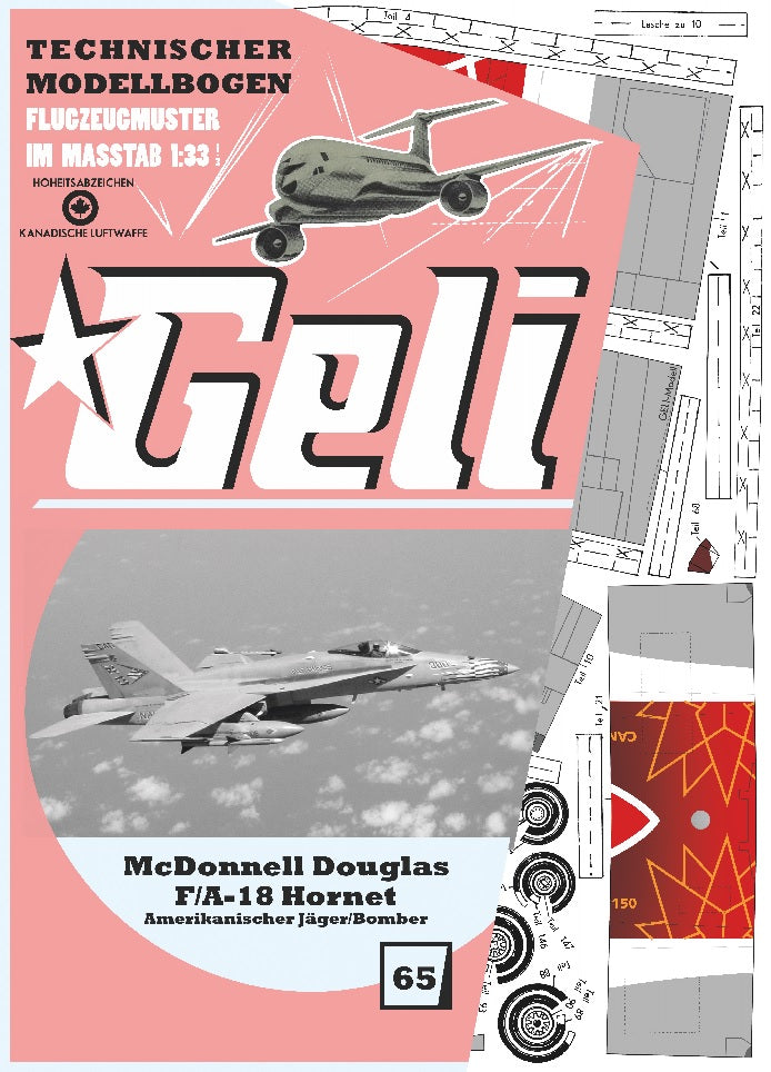McDonnell Douglas F-18 Hornet                       Geli