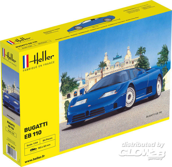 Bugatti EB110, Heller, Standmodell, 1:24