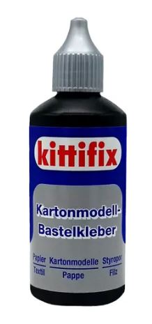 Kittifix Spezialklebstoff f. Kartonmodelle 80g Flasche