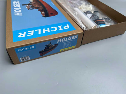 Pichler Holger RC-Dampfschlepper, Bausatzkarton mit technischen Daten