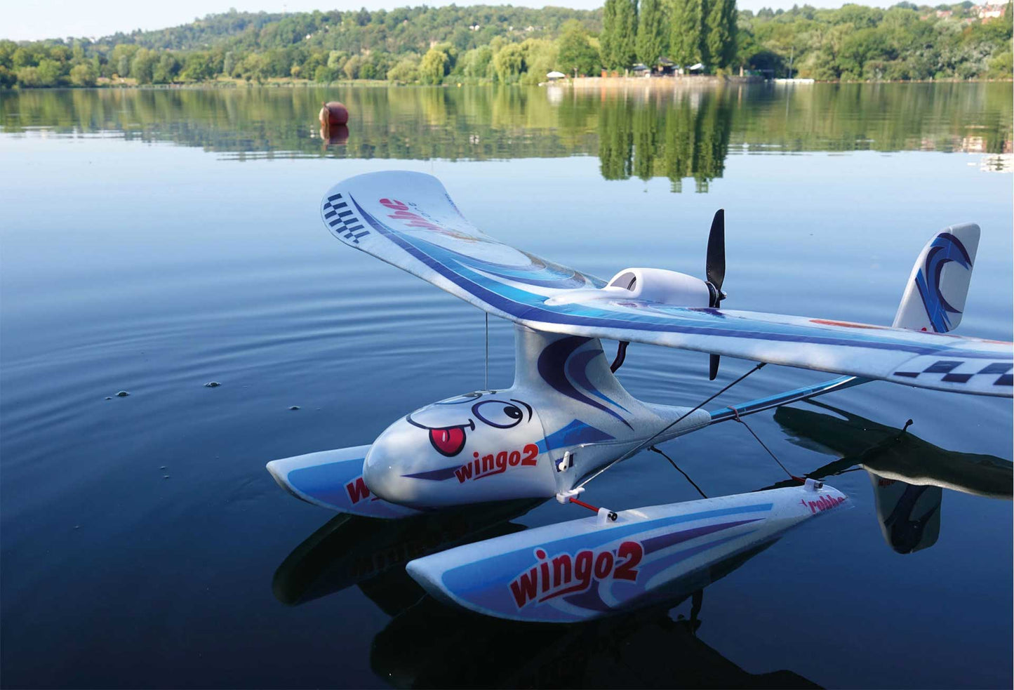 Wingo 2 vormontiert mit BL-Motor, BL-Regler, Servos