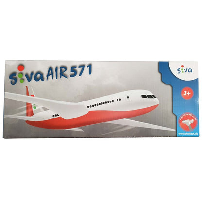 Siva Air 571 rot   Linienflugzeug Wurfgleiter aus EPO