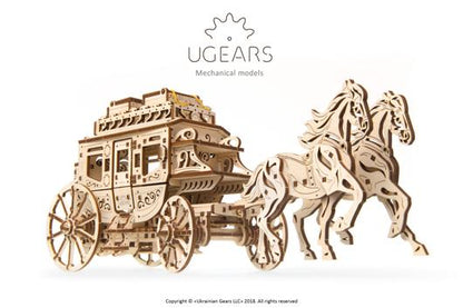 Postkutsche "Stagecoach"                    UGears