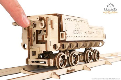 Lokomotive V-Express mit Tender              UGears