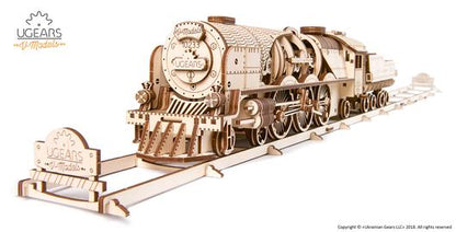 Lokomotive V-Express mit Tender              UGears