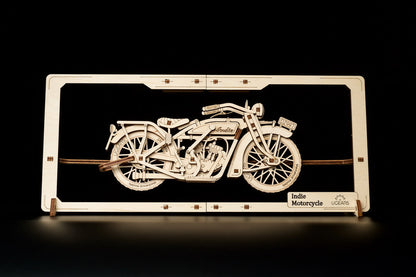 2,5D Wandbild Indie Motorrad                         UGears