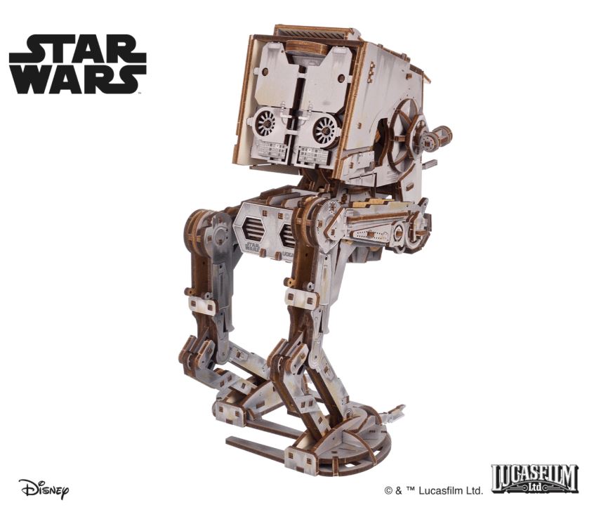 AT-ST Walker, 1:36, Star Wars, Disney, UGears
