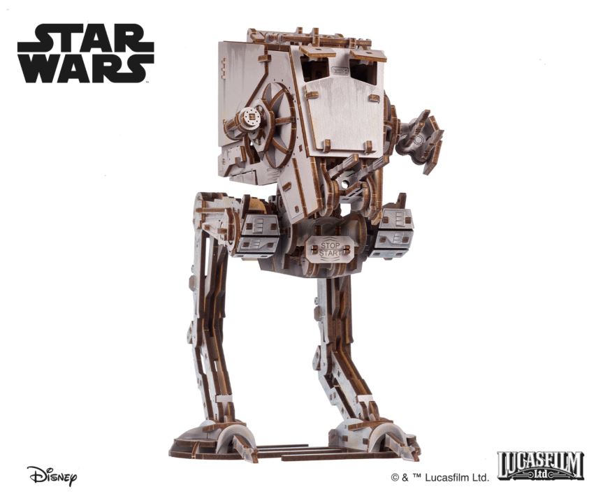 AT-ST Walker, 1:36, Star Wars, Disney, UGears