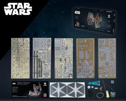 TIE Fighter, 1:55, Star Wars, Disney, UGears