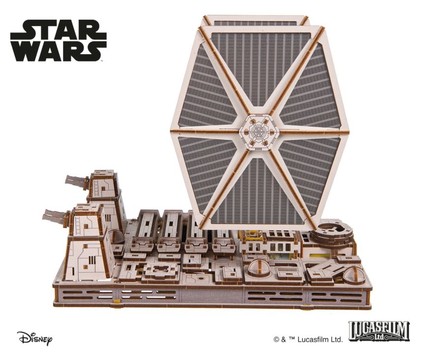 TIE Fighter, 1:55, Star Wars, Disney, UGears