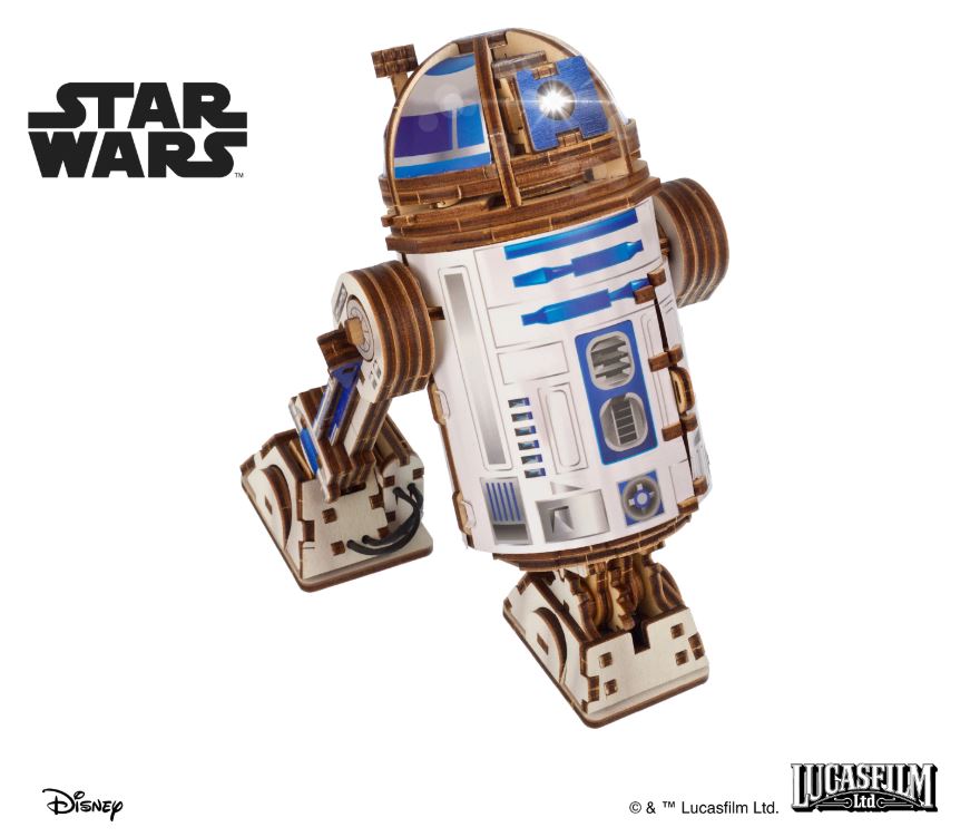 R2-D2, Star Wars, Disney, UGears