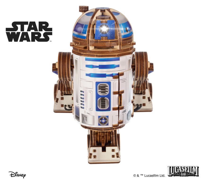 R2-D2, Star Wars, Disney, UGears