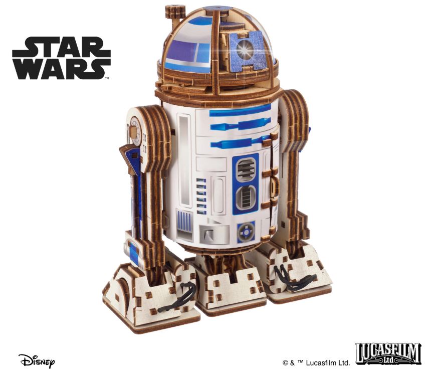 R2-D2, Star Wars, Disney, UGears