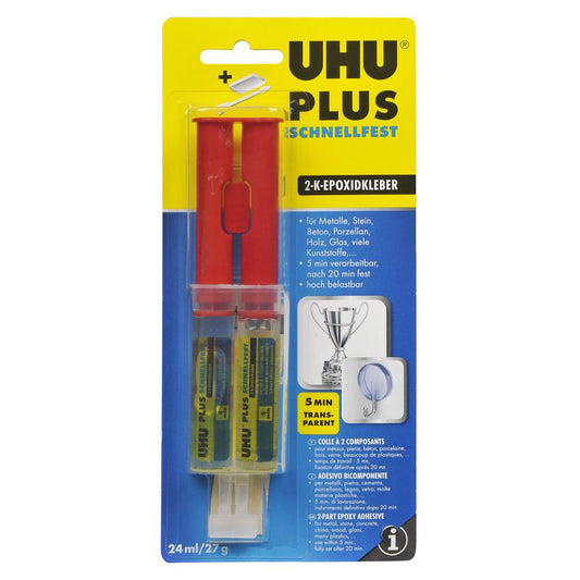 UHU-plus schnellfest   Doppelspritze 27 g