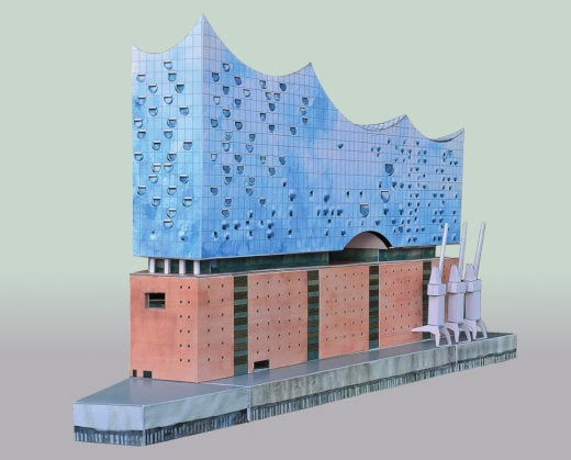 Elbphilharmonie Hamburg, 260 x 240 x 320 mm, 41 Bogen