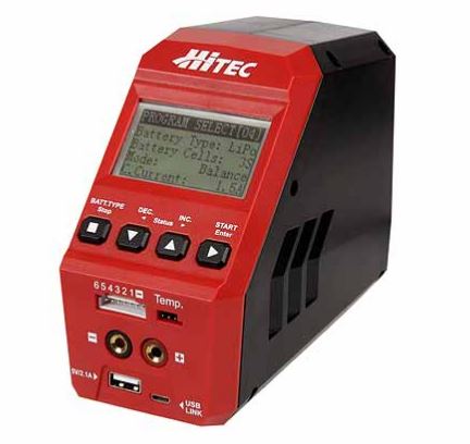 HiTEC Multicharger X1 red