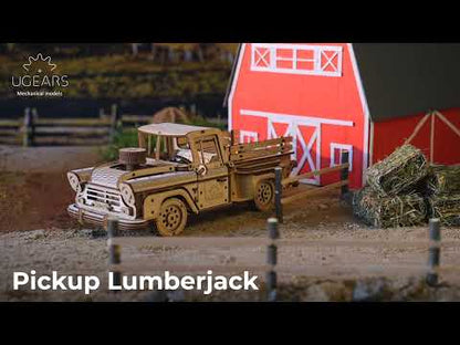 Lastwagen Pickup Lumberjack   UGears